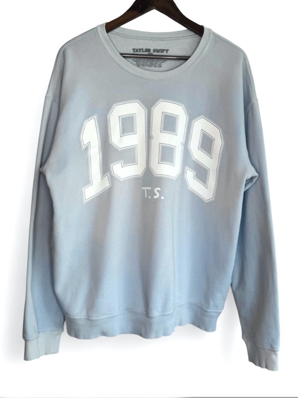 Taylor Swift 1989 Blue Crewneck Sweater Official Merch Medium GUC & Body Lotion